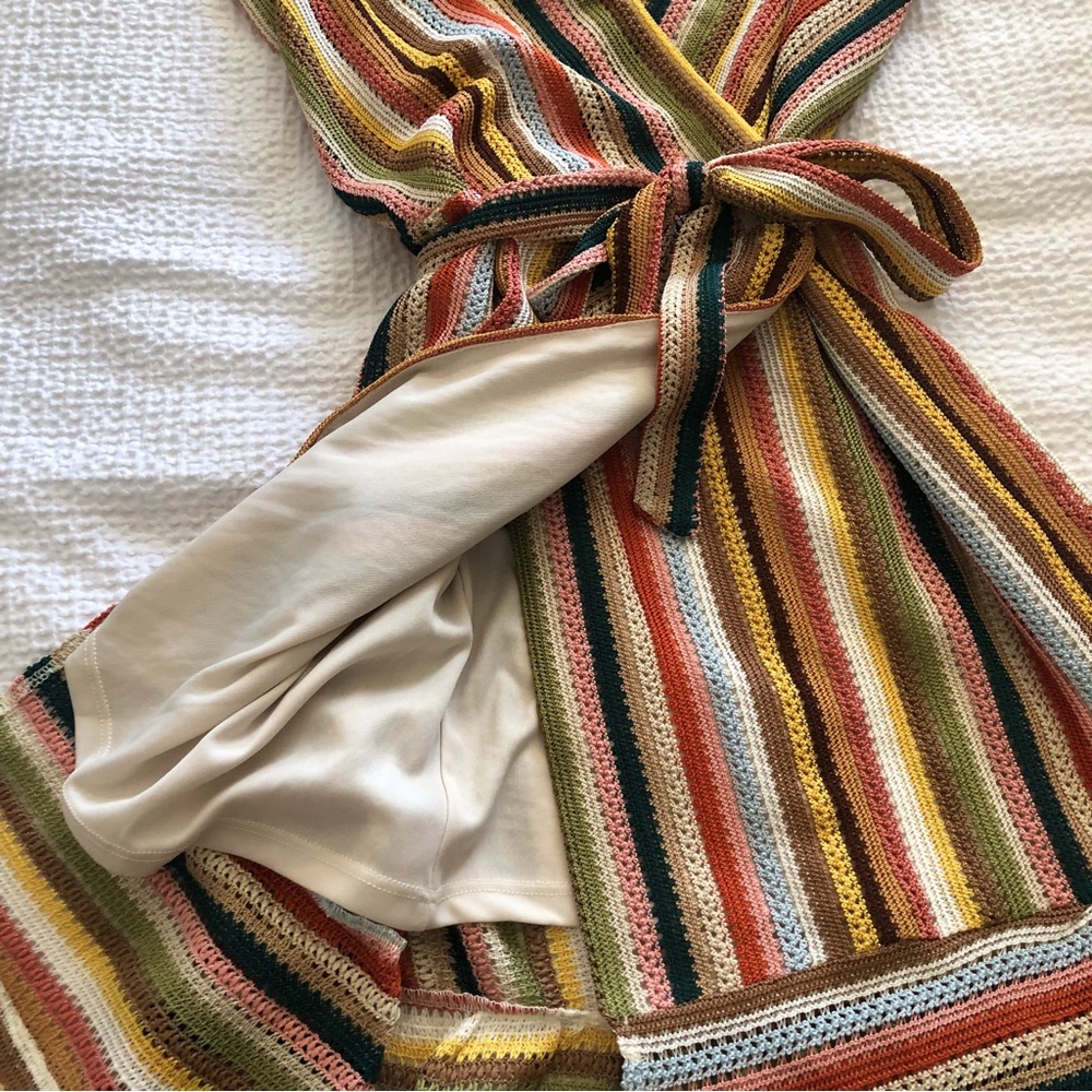 Mango Multicolor Striped Dress - Picture 5 of 7